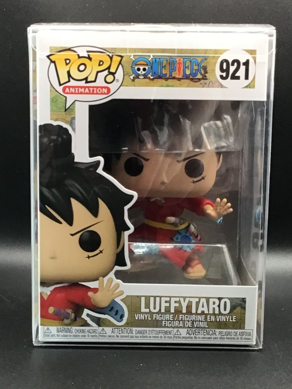 Funko Pop Animation One Piece Luffytaro #921 Vinyl Figure w/Pop Protector New